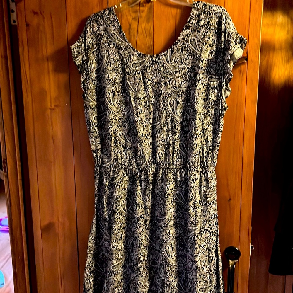 Black & White Old Navy Dress